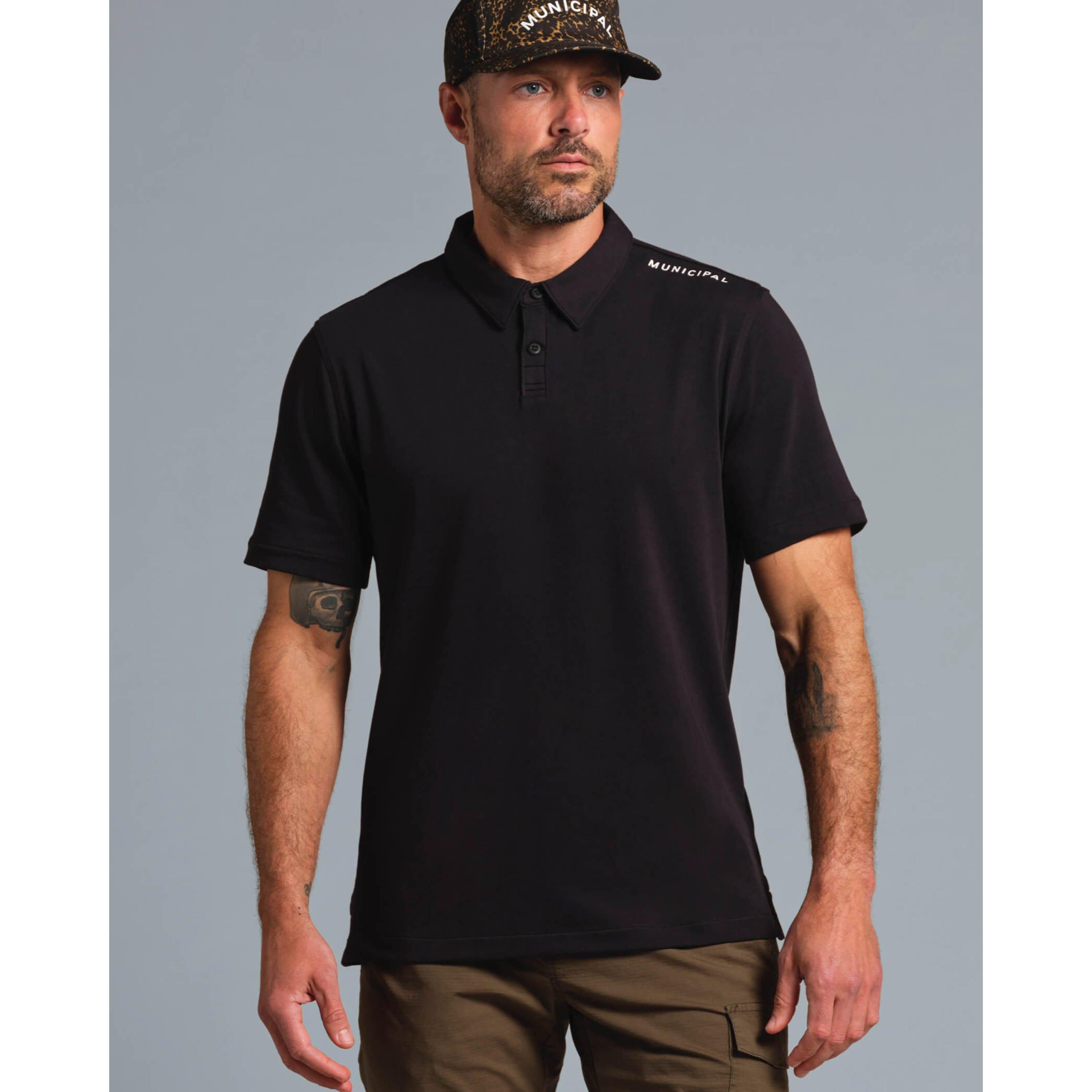 Men's Sportcross Short Sleeve Polo | MUNICIPAL | Shirts & Polos